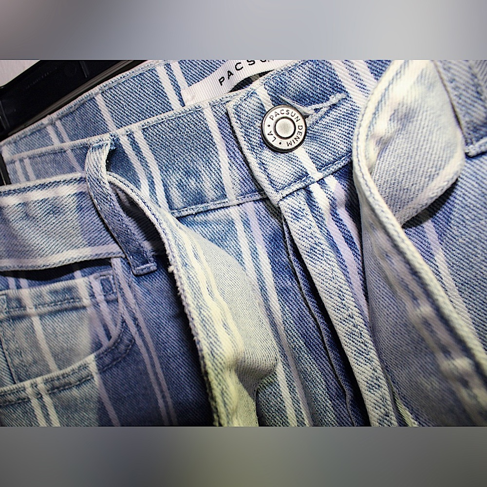 High Waisted Straight Leg Pacsun Jeans 24